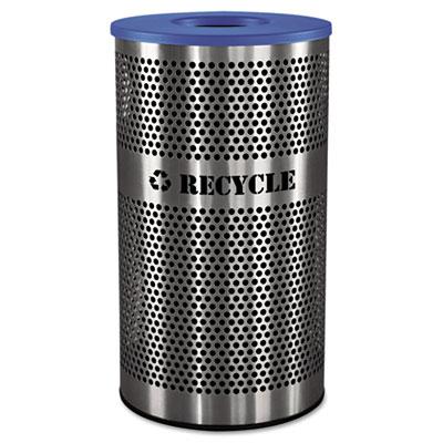 View larger image of Stainless Steel Recycle Receptacle, 33 gal, Stainless Steel