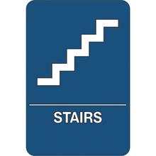 "Stairs" ADA Compliant Plastic Sign