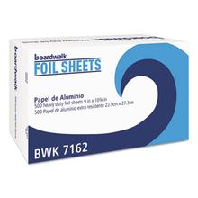 Standard Aluminum Foil Pop-Up Sheets, 63 Gauge, 9 x 10.75, 500/Box, 6 Boxes/Carton