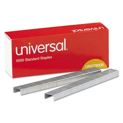 View larger image of Standard Chisel Point Staples, 0.25" Leg, 0.5" Crown, Steel, 5,000/Box, 5 Boxes/Pack, 25,000/Pack