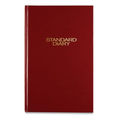 View larger image of Standard Diary Daily Diary, 2023 Edition, Wide/Legal Rule, Red Cover, 12 x 7.75, 200 Sheets