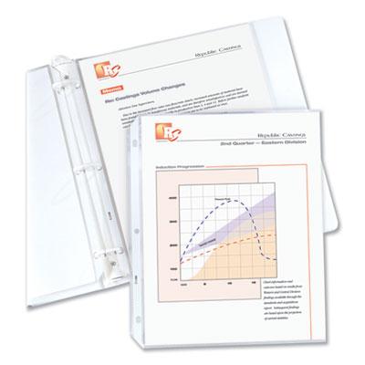 View larger image of Standard Weight Polypropylene Sheet Protectors, Clear, 2", 11 x 8 1/2, 100/BX