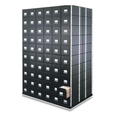View larger image of STAXONSTEEL Maximum Space-Saving Storage Drawers, Letter Files, 14" x 25.5" x 11.13", Black, 6/Carton