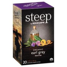 steep Tea, Earl Grey, 1.28 oz Tea Bag, 20/Box