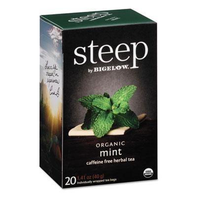 View larger image of steep Tea, Mint, 1.41 oz Tea Bag, 20/Box