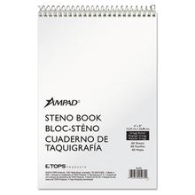 Steno Pads, Gregg Rule, Tan Cover, 60 Green-Tint 6 X 9 Sheets