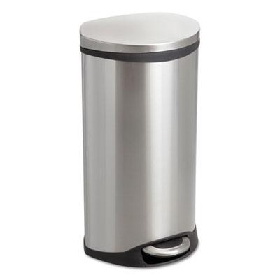 View larger image of Step-On Medical Receptacle, 7.5 gal, Steel, Stainless Steel