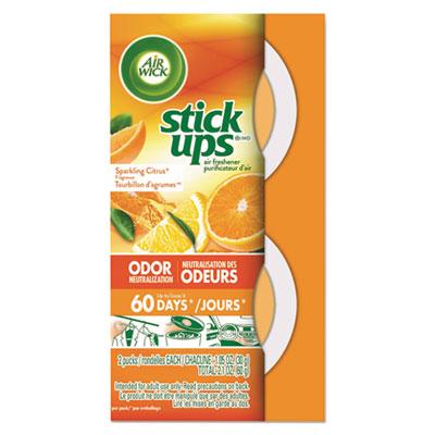 View larger image of Stick Ups Air Freshener, 2.1 oz, Sparkling Citrus, 12/Carton