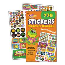 Sticker Assortment Pack, Praise/Reward, 738 Stickers/Pad