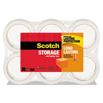 View larger image of Storage Tape, 3" Core, 1.88" x 54.6 yds, Clear, 6/Pack