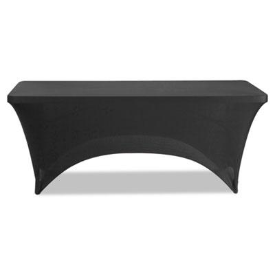 View larger image of Stretch-Fabric Table Cover, Polyester/Spandex, 30" x 72", Black