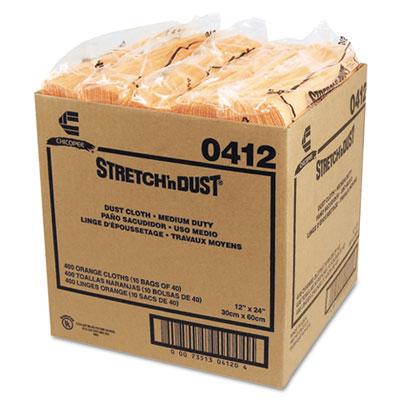 View larger image of Stretch 'n Dust Cloths, 11 5/8 x 24, Yellow, 40 Cloths/Pack, 10 Packs/Carton