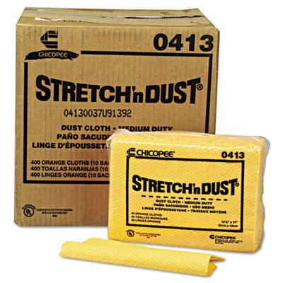 View larger image of Stretch 'n Dust Cloths, 12 3/5 x 17, Yellow, 400/Carton