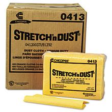 Stretch 'n Dust Cloths, 12 3/5 x 17, Yellow, 400/Carton