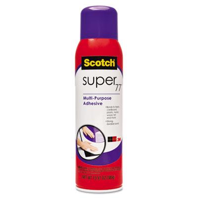 View larger image of Super 77 Multipurpose Spray Adhesive, 13.57 oz, Dries Clear