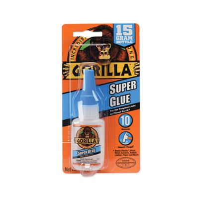 View larger image of Super Glue, 0.53 oz, Dries Clear