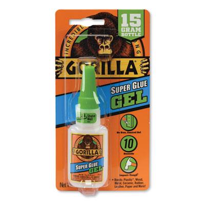 View larger image of Super Glue Gel, 0.53 oz, Dries Clear, 4/Carton