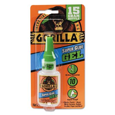 View larger image of Super Glue Gel, 0.53 oz, Dries Clear