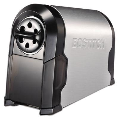 View larger image of Super Pro Glow Commercial Electric Pencil Sharpener, AC-Powered, 6.13" x 10.63" x 9", Black/Silver