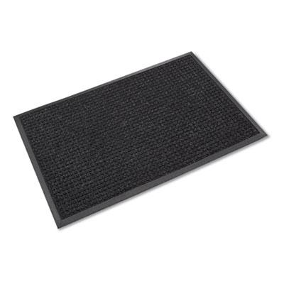 View larger image of Super-Soaker Wiper Mat with Gripper Bottom, Polypropylene, 46 x 72, Charcoal