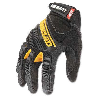 View larger image of Superduty Gloves, X-Large, Black/yellow, 1 Pair