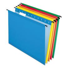 SureHook Hanging Folders, Legal Size, 1/5-Cut Tabs, Assorted Colors, 20/Box
