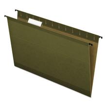 SureHook Hanging Folders, Legal Size, 1/5-Cut Tabs, Standard Green, 20/Box