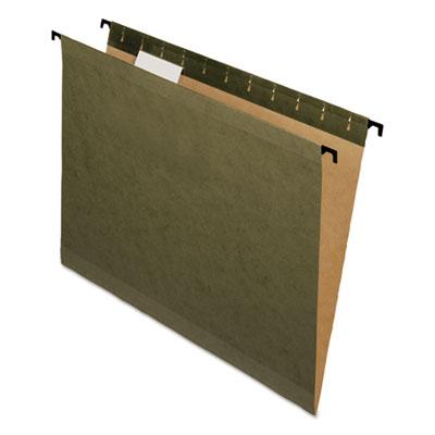 View larger image of SureHook Hanging Folders, Letter Size, 1/5-Cut Tabs, Standard Green, 20/Box