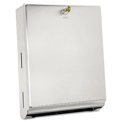 View larger image of Surface-Mounted Paper Towel Dispenser, 10.75 x 4 x 14, Stainless Steel