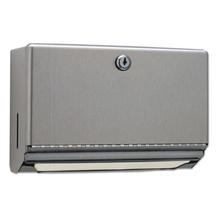 Surface-Mounted Paper Towel Dispenser, 10.75 x 4 x 7.06, Stainless Steel