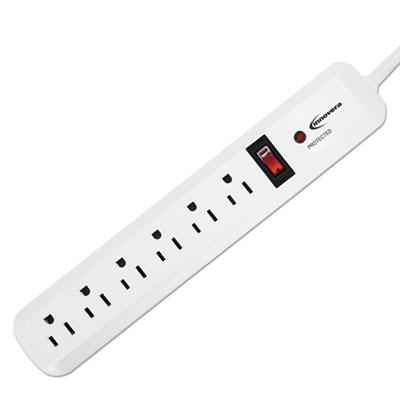 View larger image of Surge Protector, 6 Outlets, 4 ft Cord, 540 Joules, White