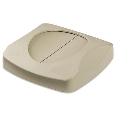 View larger image of Swing Top Lid for Untouchable Recycling Center, 16" Square, Beige