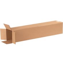 Tall Corrugated Boxes, 6" x 6" x 29", Kraft, 25/Bundle, 32 ECT