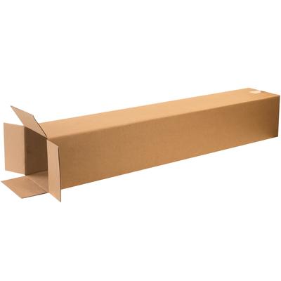 View larger image of Tall Corrugated Boxes, 8" x 8" x 50", Kraft, 20/Bundle, 32 ECT