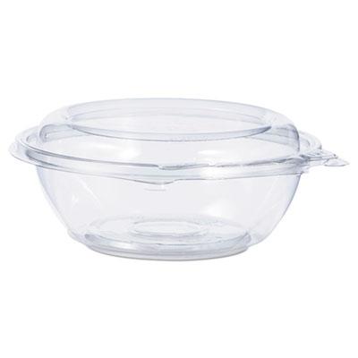 View larger image of Tamper-Resistant, Tamper-Evident Bowls with Dome Lid, 8 oz, 5.5" Diameter x 2.1"h, Clear, Plastic, 240/Carton