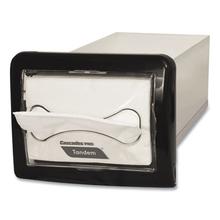 Tandem In-Counter Interfold Napkin Dispenser, 8.63 x 18 x 6.5, Black