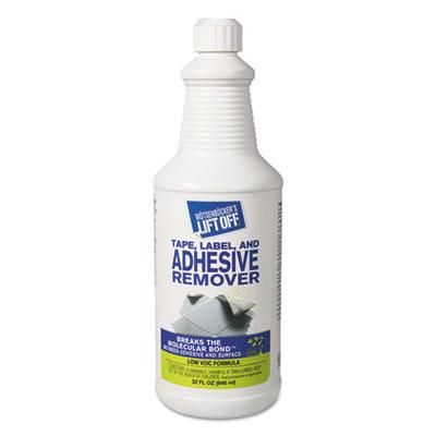 View larger image of Tape, Label and Adhesive Remover, 32oz, Pour Bottle, 6/Carton