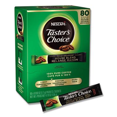 View larger image of Taster's Choice Stick Pack, Decaf, 0.06oz, 80/box, 6 Boxes/carton
