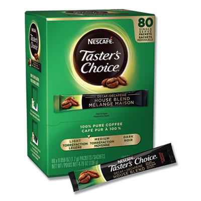 View larger image of Taster's Choice Stick Pack, Decaf, 0.06oz, 80/Box