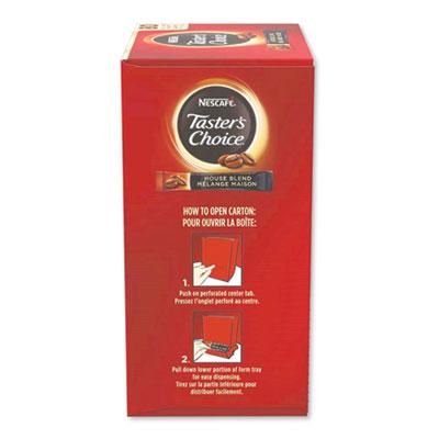 View larger image of Taster's Choice Stick Pack, House Blend, .06 Oz, 480/carton