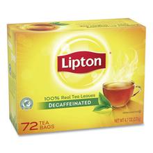 Tea Bags, Decaffeinated, 72/Box