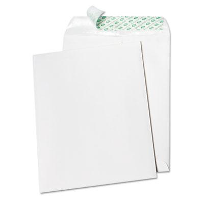 View larger image of Tech-No-Tear Catalog Envelope, Paper Exterior, #10 1/2, Cheese Blade Flap, Self-Adhesive Closure, 9 x 12, White, 100/Box