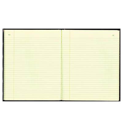 View larger image of Texthide Record Book, Black/Burgundy, 150 Green Pages, 10 3/8 x 8 3/8