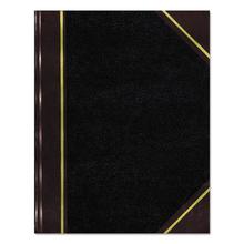 Texthide Record Book, Black/Burgundy, 300 Green Pages, 14 1/4 x 8 3/4