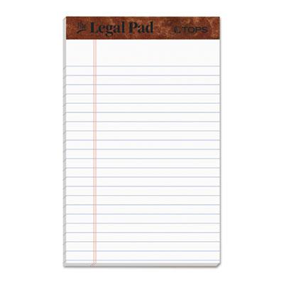 View larger image of The Legal Pad Ruled Perforated Pads, Narrow Rule, 50 White 5 X 8 Sheets, Dozen