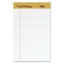 The Legal Pad Plus Ruled Perforated Pads With 40 Pt. Back, Narrow Rule, 50 White 5 X 8 Sheets, Dozen