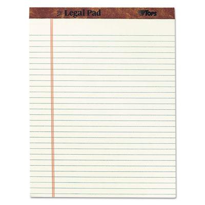 View larger image of "The Legal Pad" Ruled Perforated Pads, Wide/legal Rule, 50 Green-Tint 8.5 X 11.75 Sheets, Dozen