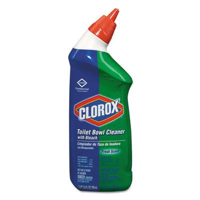 View larger image of Toilet Bowl Cleaner with Bleach, Fresh Scent, 24oz Bottle