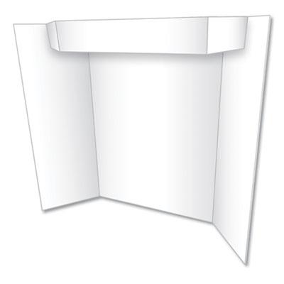 View larger image of Two Cool Tri-Fold Poster Board, 24 X 36, White/white
