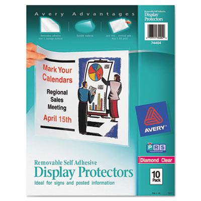 View larger image of Top-Load Display Sheet Protectors, Letter, 10/Pack